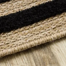 Kusový koberec Spark 0687 beige/black