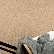 Kusový koberec Spark 0687 beige/black