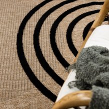 Kusový koberec Spark 0688 beige/black