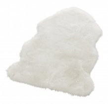 Kusový koberec Superior 103347 Uni White (kůže)
