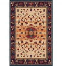 Kusový koberec Tacuba dark beige
