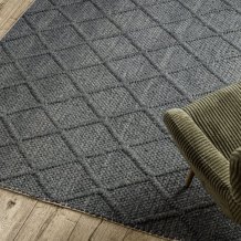 Kusový koberec Tahar 99001K antra