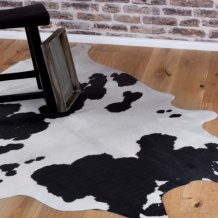 Kusový koberec Toledo 190 black white