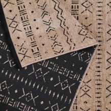 Kusový koberec Tribal 02 BBB hnědý