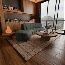 Kusový koberec Tribal 02 BBB hnědý