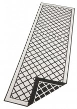 Kusový koberec Twin Supreme 103425 Sydney black creme – na ven i na doma