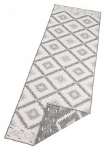 Kusový koberec Twin Supreme 103428 Malibu grey creme – na ven i na doma