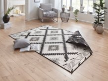 Kusový koberec Twin Supreme 103429 Malibu black creme – na ven i na doma