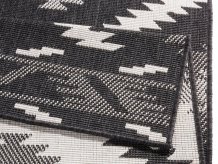 Kusový koberec Twin Supreme 103429 Malibu black creme – na ven i na doma