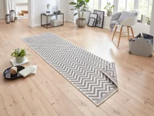 Kusový koberec Twin Supreme 103432 Palma grey creme – na ven i na doma