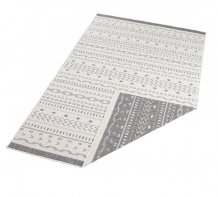 Kusový koberec Twin Supreme 103437 Kuba grey creme – na ven i na doma