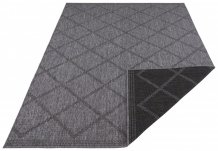 Kusový koberec Twin Supreme 103757 Black/Anthracite