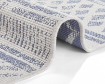 Kusový koberec Twin Supreme 103863 Biri Blue/Cream – na ven i na doma