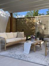 Kusový koberec Twin Supreme 103870 Cebu Grey/Cream – na ven i na doma