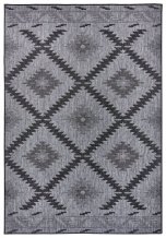 Kusový koberec Twin Supreme 105459 Malibu Night Silver – na ven i na doma