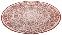 Kusový koberec Twin Supreme 105497 Cayenne kruh – na ven i na doma