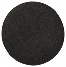 Kusový koberec Twin-Wendeteppiche 103096 black cream kruh – na ven i na doma