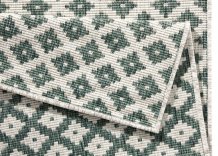 Kusový koberec Twin-Wendeteppiche 103125 grün creme – na ven i na doma