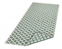 Kusový koberec Twin-Wendeteppiche 103125 grün creme – na ven i na doma