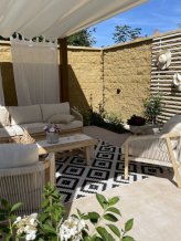 Kusový koberec Twin-Wendeteppiche 103129 schwarz creme – na ven i na doma