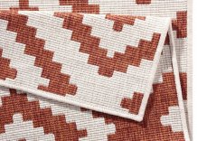 Kusový koberec Twin-Wendeteppiche 103130 terra creme – na ven i na doma