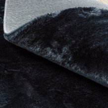 Kusový koberec Visco Rabbit Black 5 kruh
