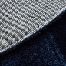 Kusový koberec Visco Rabbit Dark blue 10 kruh