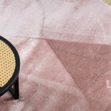 Kusový koberec Visco Rabbit Pink 8 kruh