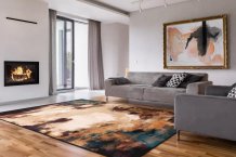 Kusový koberec Vivio dark red