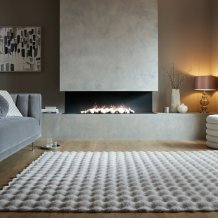 Kusový koberec Waffle Faux Fur Grey