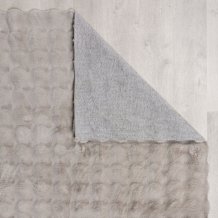 Kusový koberec Waffle Faux Fur Grey