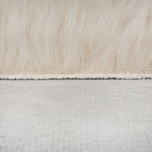 Kusový koberec Waffle Faux Fur Ivory