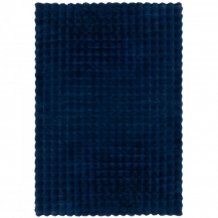 Kusový koberec Waffle Faux Fur Navy