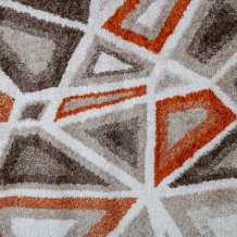 Kusový koberec Walton 5797A béžovo-oranžový