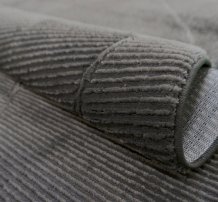 Kusový koberec Zurich 1903 dark grey