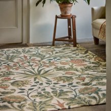 Květinový kusový koberec Morris & Co Hyacinth natural 130201 Brink & Campman