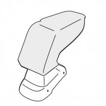 Loketní opěrka Opel Corsa D 2006-2014 (pouze adaptér)