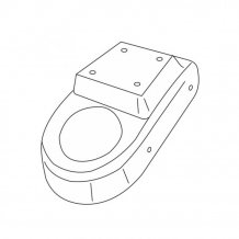 Loketní opěrka Peugeot 207 2006-2014 (pouze adaptér)