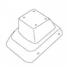 Loketní opěrka Peugeot 208 2020- (pouze adaptér)
