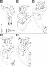 Loketní opěrka Renault Megane 2016-