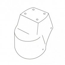 Loketní opěrka Volkswagen Up 2012- (pouze adaptér)