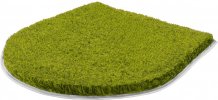 MELANGE - Předložka na víko od WC, kiwi