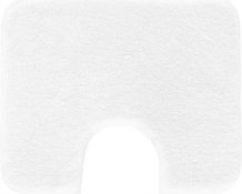 MELANGE - WC předložka s výřezem, bílá