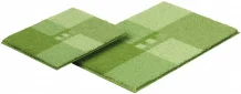 MERKUR - Sada - 2ks (40x50 cm bez výřezu+50x80 cm) Sada, zelený