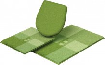 MERKUR - Sada - 3ks (víko,40x50 cm bez výřezu+50x80 cm) Sada, zelený