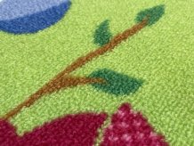Metrážový dětský koberec Sovička 5261 zelená