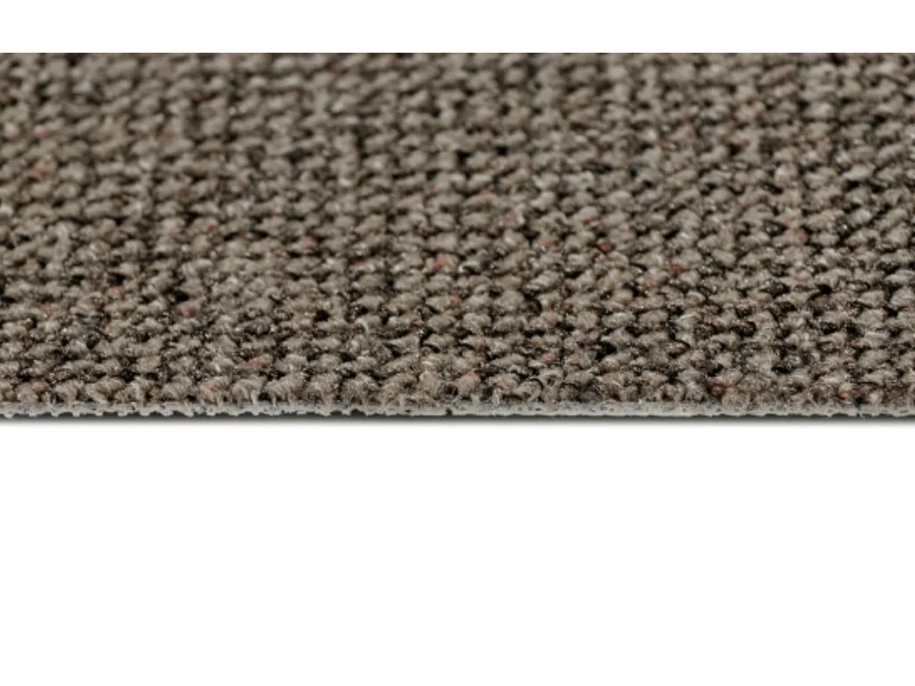 Metrážový koberec Re-Tweed 42 světle hnědý