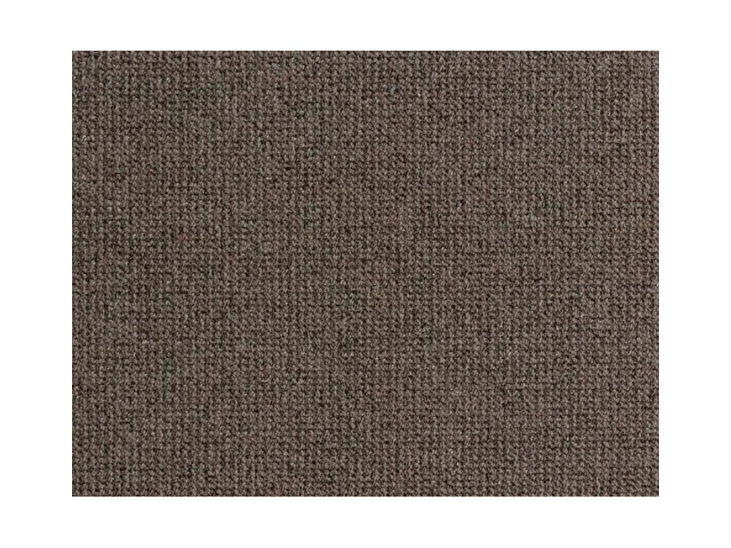 Metrážový koberec Re-Tweed 44 tmavě hnědý