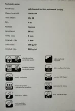 Metrážový koberec Rewind 900 flat 2266 černý