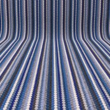 Metrážový kusový koberec Multi Stripe 6936 modrý